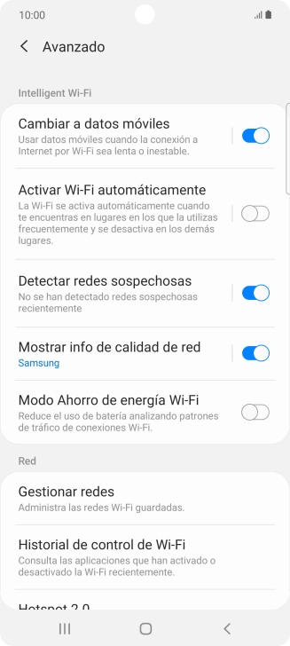 Pulsa el indicador junto a Pulsa el indicador junto a