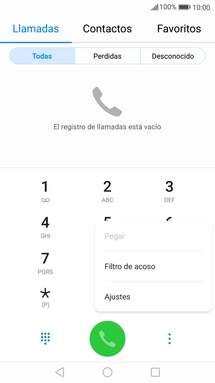 Pulsa Ajustes. Pulsa Ajustes.