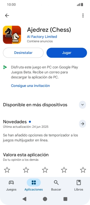 Pulsa Desinstalar. Pulsa Desinstalar.
