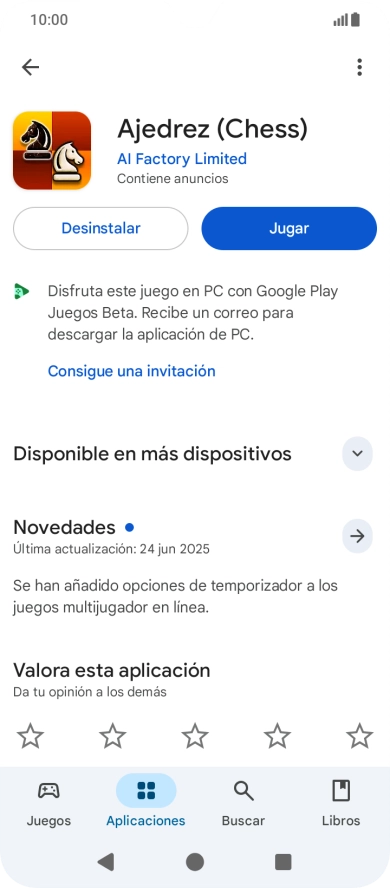 Pulsa Desinstalar. Pulsa Desinstalar.
