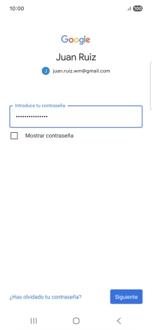 Pulsa Siguiente.