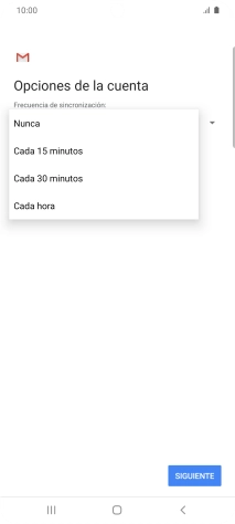 Pulsa el ajuste deseado. Pulsa el ajuste deseado.