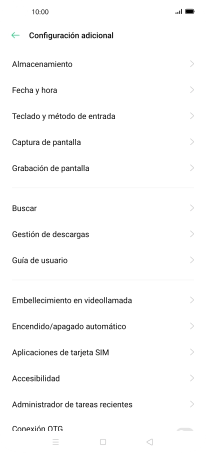 Pulsa Fecha y hora. Pulsa Fecha y hora.