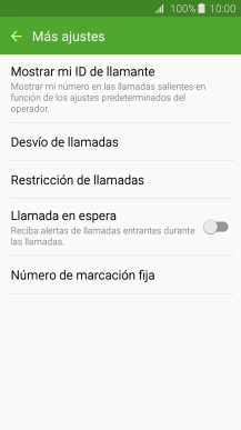 Pulsa la tecla de inicio para terminar y regresar a la pantalla de inicio.