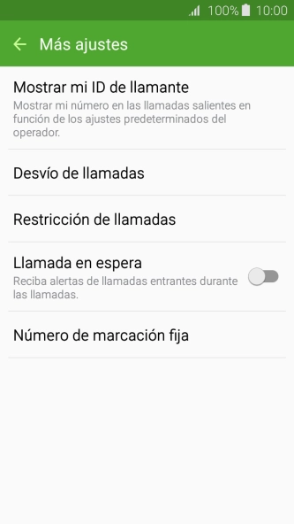 Pulsa la tecla de inicio para terminar y regresar a la pantalla de inicio.