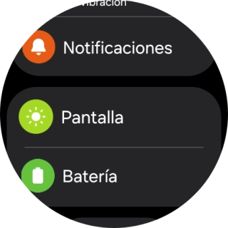 Pulsa Pantalla.