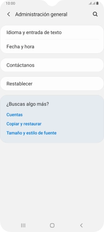 Pulsa Restablecer.