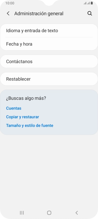 Pulsa Restablecer.