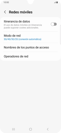 Pulsa Operadores de red. Pulsa Operadores de red.