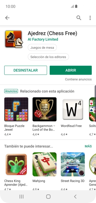 Pulsa la tecla de inicio para terminar y regresar a la pantalla de inicio. Pulsa la tecla de inicio para terminar y regresar a la pantalla de inicio.