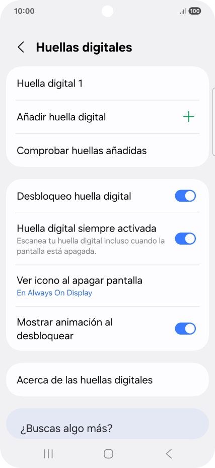 Pulsa el indicador junto a los ajustes deseados para activarlos o desactivarlos. Pulsa el indicador junto a los ajustes deseados para activarlos o desactivarlos.