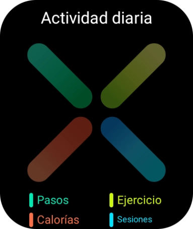 Desliza el dedo hacia arriba por la pantalla.