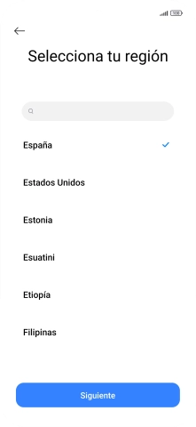 Pulsa el país o el área deseados. Pulsa el país o el área deseados.