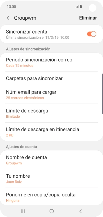 Pulsa el indicador junto a Pulsa el indicador junto a