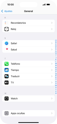 Pulsa Teléfono.