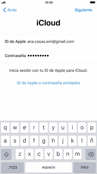 Pulsa Siguiente.