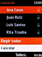 Selecciona Elegir todos. Selecciona Elegir todos.