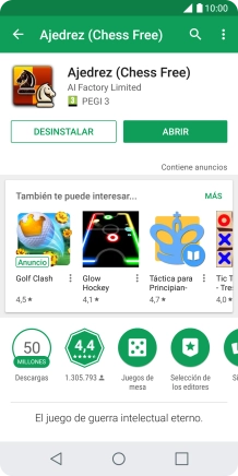 Pulsa la tecla de inicio para terminar y regresar a la pantalla de inicio. Pulsa la tecla de inicio para terminar y regresar a la pantalla de inicio.
