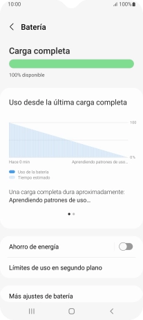 Pulsa Ahorro de energía. Pulsa Ahorro de energía.