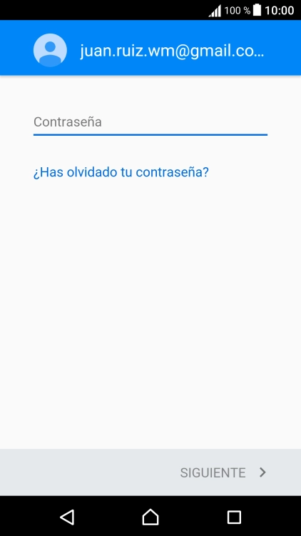 Pulsa en el campo de escritura e introduce la contraseña de tu cuenta de Google. Pulsa en el campo de escritura e introduce la contraseña de tu cuenta de Google.