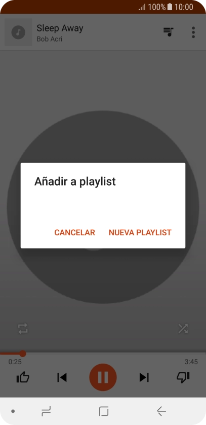 Pulsa NUEVA PLAYLIST. Pulsa NUEVA PLAYLIST.