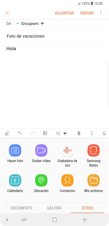Pulsa Mis archivos y desplázate a la carpeta deseada. Pulsa Mis archivos y desplázate a la carpeta deseada.