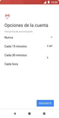 Pulsa el ajuste deseado. Pulsa el ajuste deseado.