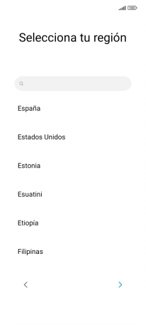 Pulsa el país o el área deseados. Pulsa el país o el área deseados.