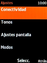 Selecciona Modos.