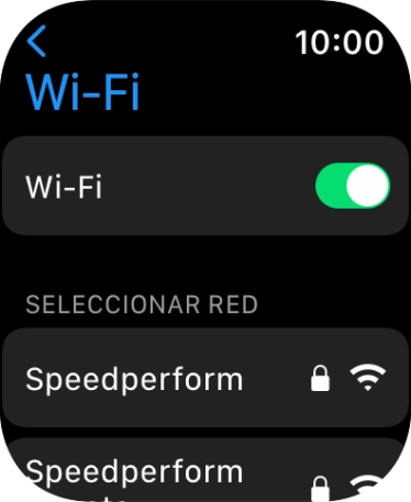 Pulsar la red Wi-Fi deseada. Pulsar la red Wi-Fi deseada.