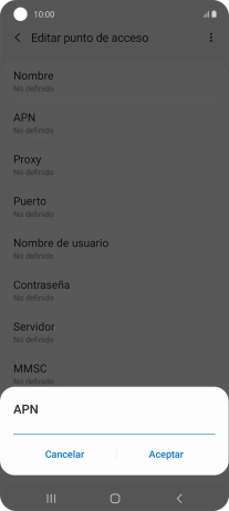 Introduce airtelwap.es y pulsa Aceptar. Introduce airtelwap.es y pulsa Aceptar.