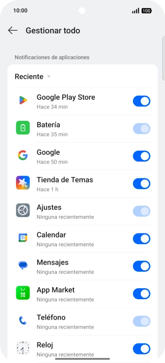 Pulsa la lista desplegable. Pulsa la lista desplegable.