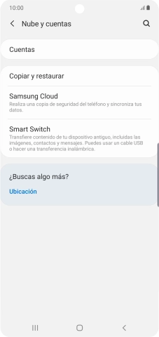 Pulsa Cuentas.