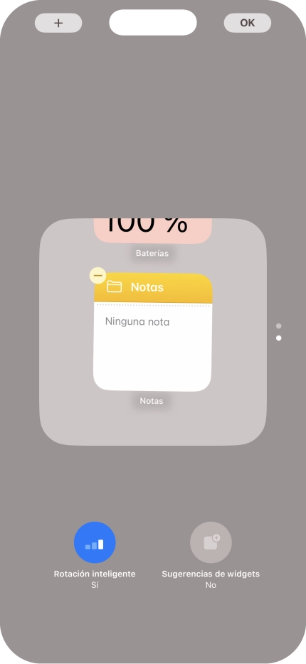 Pulsa Rotación inteligente para activar o desactivar la función. Pulsa Rotación inteligente para activar o desactivar la función.