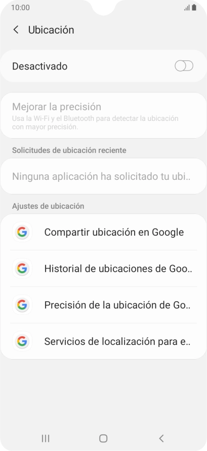 Pulsa el indicador para activar o desactivar la función. Pulsa el indicador para activar o desactivar la función.