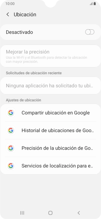 Pulsa el indicador para activar o desactivar la función. Pulsa el indicador para activar o desactivar la función.