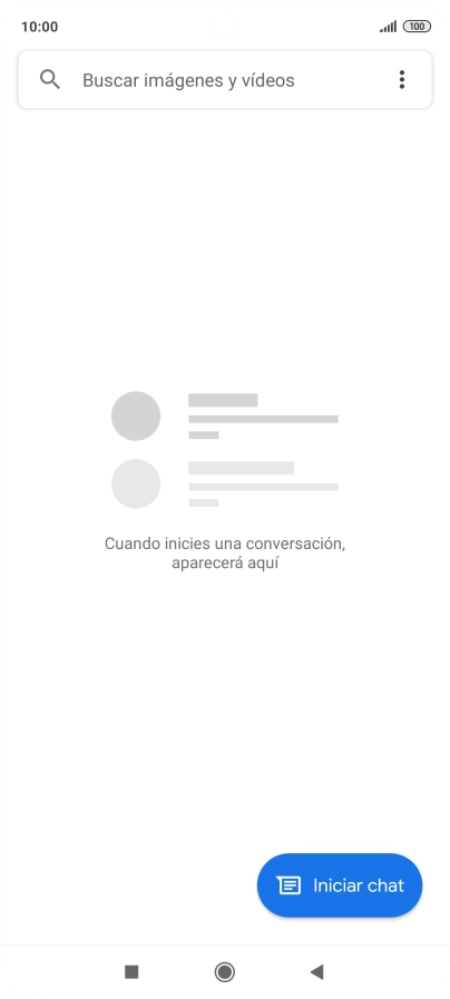 Pulsa Iniciar chat. Pulsa Iniciar chat.