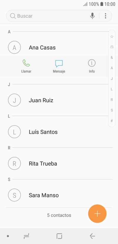 Pulsa Llamar. Pulsa Llamar.