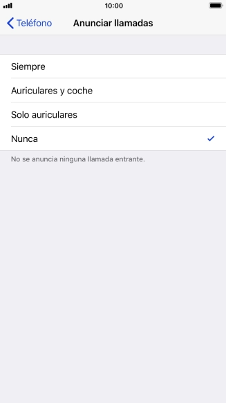 Pulsa Siempre para activar la función cuando el modo silencioso está desactivado. Pulsa Siempre para activar la función cuando el modo silencioso está desactivado.