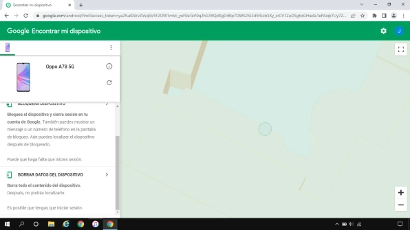 Haz clic en BORRAR DATOS DEL DISPOSITIVO y sigue las indicaciones de la pantalla para eliminar todo el contenido de tu teléfono. Ten en cuenta que ya no podrás utilizar la función de 