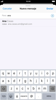 Pulsa el contacto deseado. Pulsa el contacto deseado.
