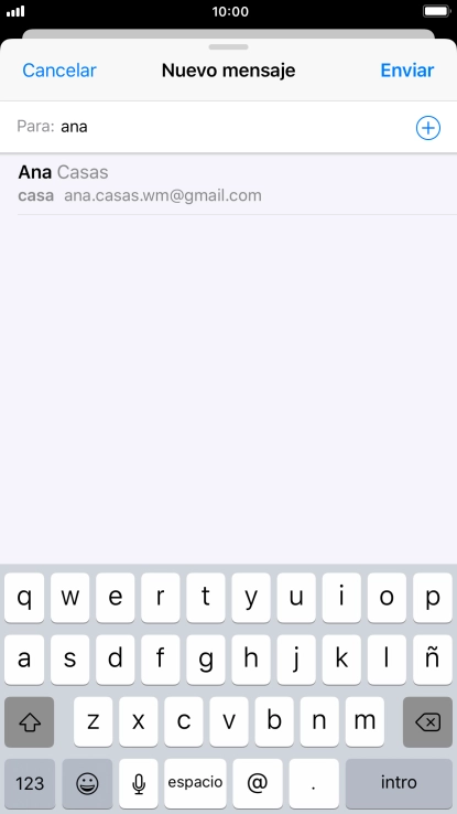 Pulsa el contacto deseado. Pulsa el contacto deseado.