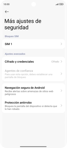 Pulsa el nombre de la tarjeta SIM. Pulsa el nombre de la tarjeta SIM.