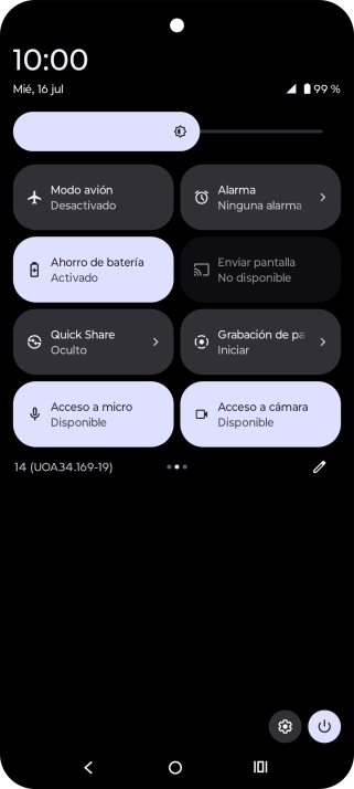 Pulsa la tecla de inicio para terminar y regresar a la pantalla de inicio. Pulsa la tecla de inicio para terminar y regresar a la pantalla de inicio.