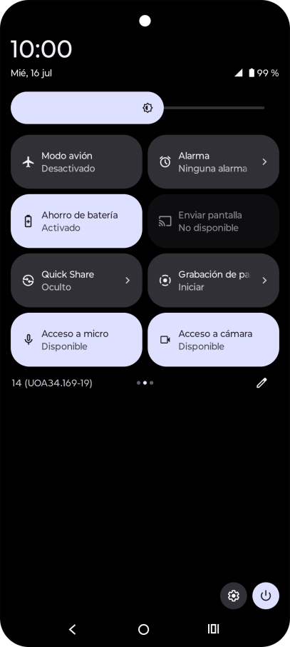 Pulsa la tecla de inicio para terminar y regresar a la pantalla de inicio. Pulsa la tecla de inicio para terminar y regresar a la pantalla de inicio.