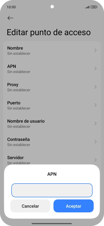 Introduce airtelwap.es y pulsa Aceptar. Introduce airtelwap.es y pulsa Aceptar.