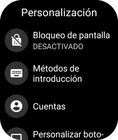 Pulsa Bloqueo de pantalla. Pulsa Bloqueo de pantalla.