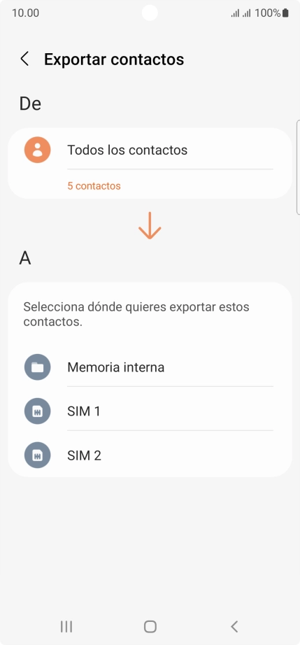 Pulsa la tarjeta SIM deseada. Pulsa la tarjeta SIM deseada.