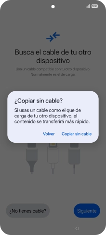 Pulsa Copiar sin cable. Pulsa Copiar sin cable.