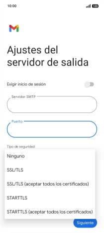 Pulsa SSL/TLS.